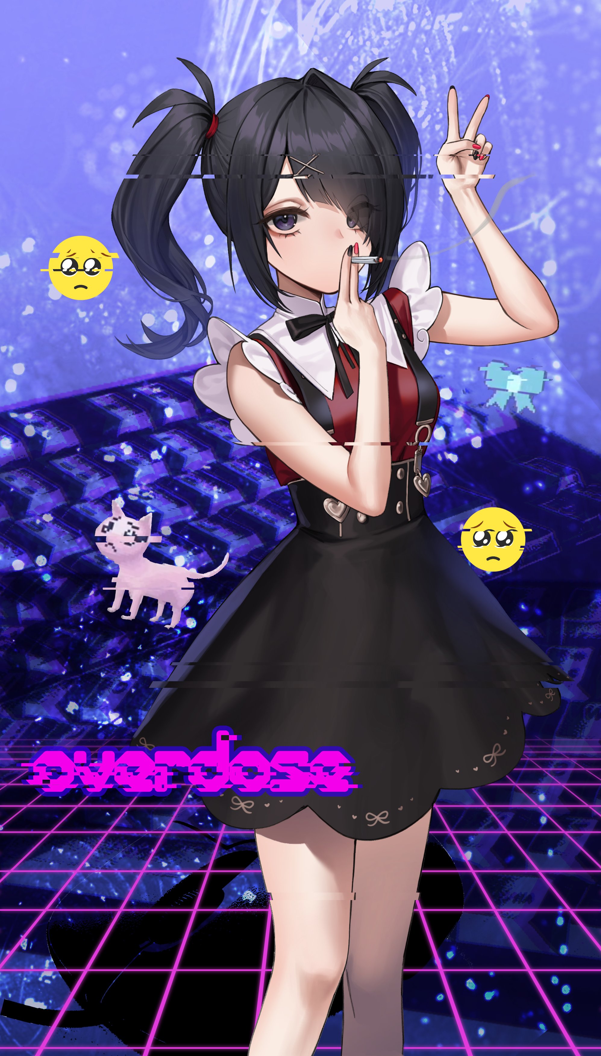 xi xeong needy girl overdose amechan (needy girl overdose) neko smoking 958430 yande.re